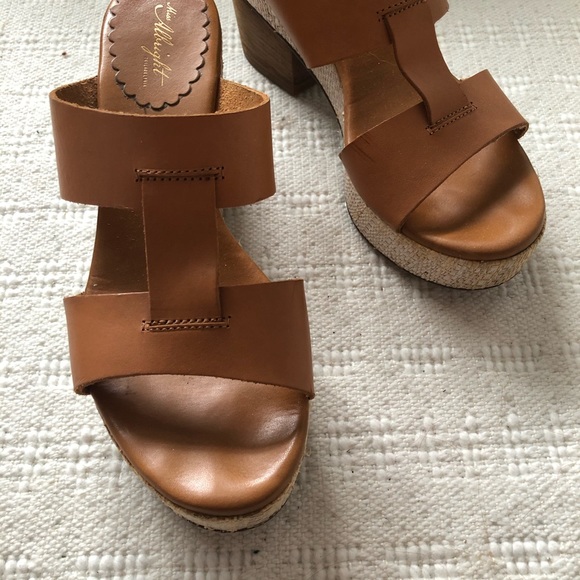 Anthropologie Miss Albright Anjal Slides, Tan, 9W - Picture 7 of 9